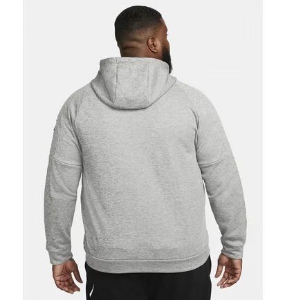 Толстовка мужская Nike Therma MenS Therma-Fit Full-Zip Fitness Top Grey DQ4830-063