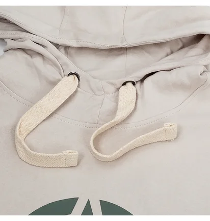 Худи мужское Jeep Hooded Sweatshirt Star Beige O102568-J863
