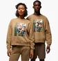 Світшот унісекс Air Jordan Artist Series By Moss Brooklyn Fleece Crew Brown FD7860-258