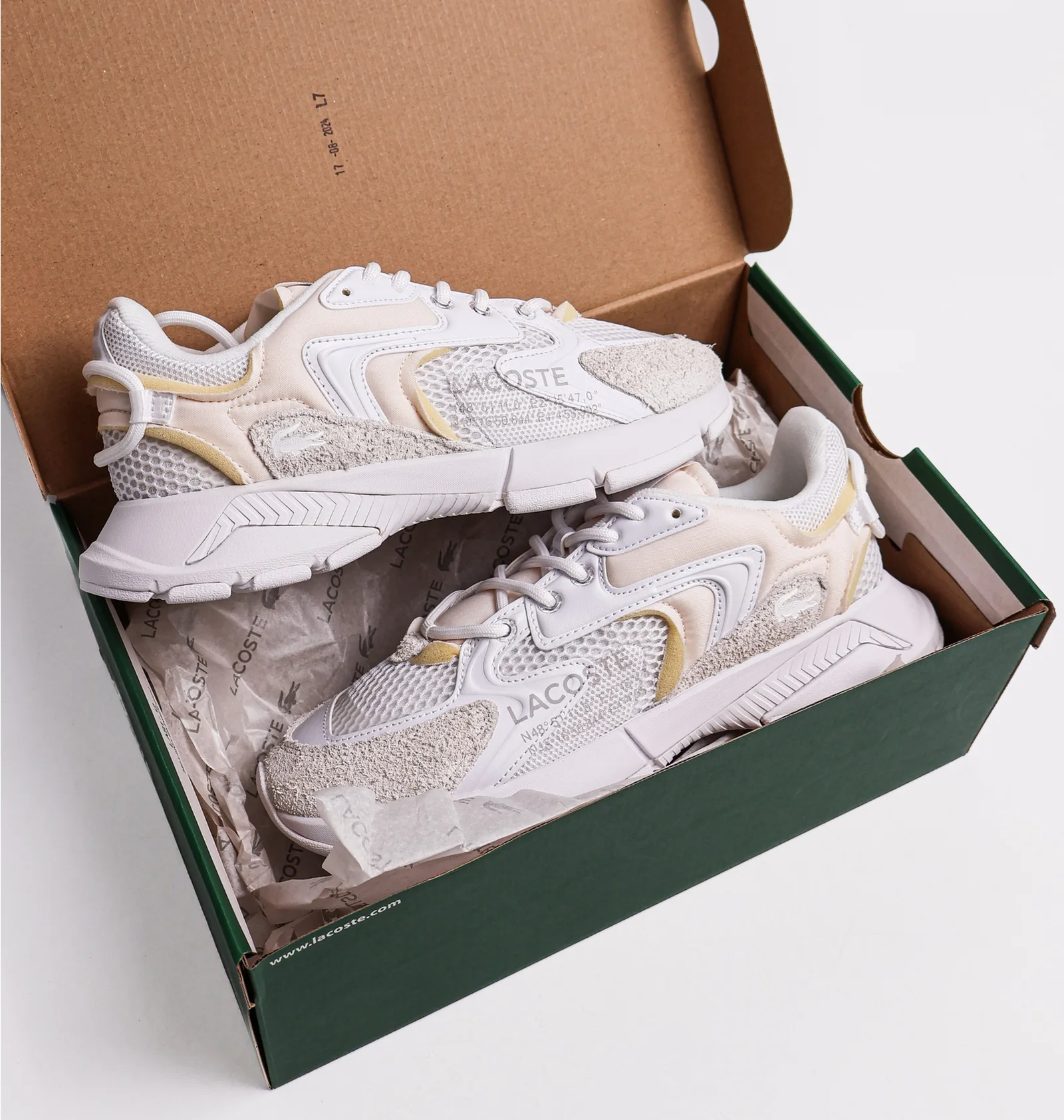 ᐉ Кроссовки мужские Lacoste L003 White 749SMA000321G - купить в