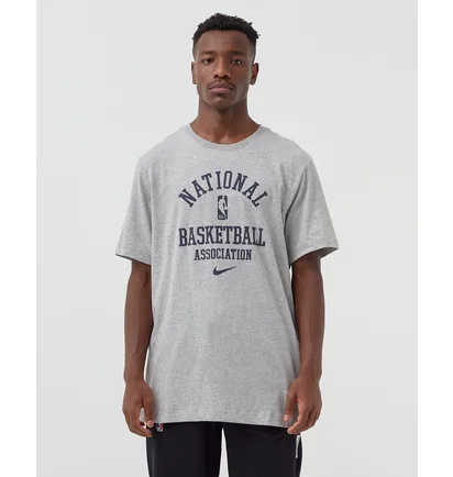 Футболка чоловіча Nike Nba Team 31 Courtside Dri-Fit Grey DA6490-063