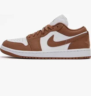 Кросівки жіночі Air Jordan 1 Low Brown/White DC0774-202