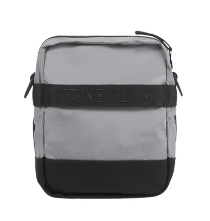 Сумка чоловіча Stone Island Nylon Metal In Econyl Pouch Grey K1S159200908S0076-V0061