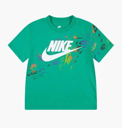 Футболка детская Nike Club Revealed Green 86N210-E5D