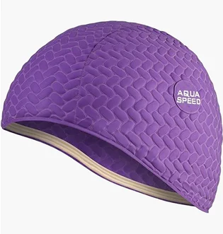 Шапочка для плавания женская Aqua Speed Bombastic Violet 104-09
