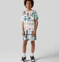 Шорты детские Air Jordan Essentials French Terry Printed White 95D743-782