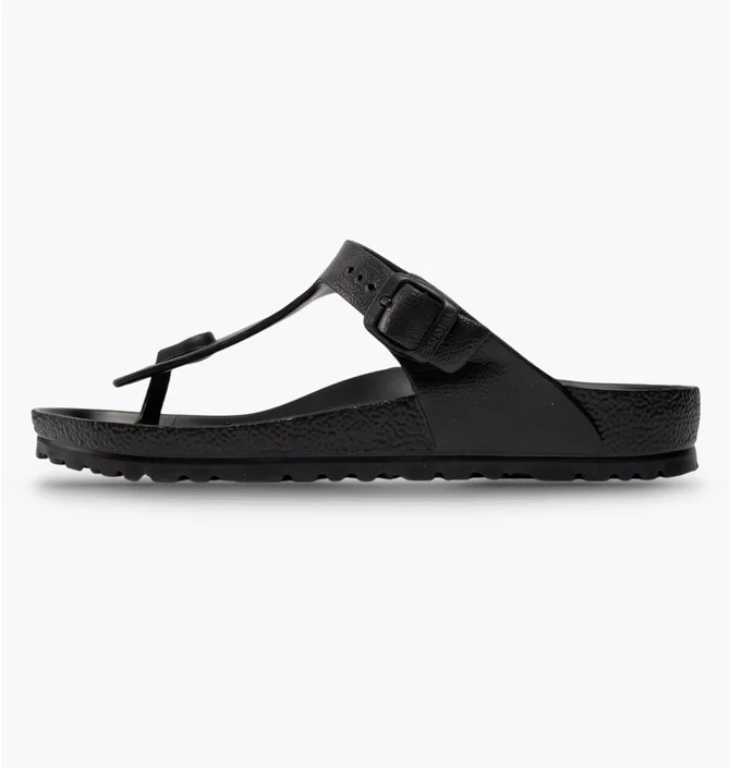 Тапочки унисекс BIRKENSTOCK Gizeh Essentials Eva Black 0128201