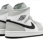 Кроссовки женские Air Jordan Wmns 1 Mid White/Grey BQ6472-015