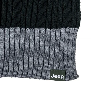 Шарф унісекс Jeep Twisted Tricot Scarf J22W Black O102603-B327