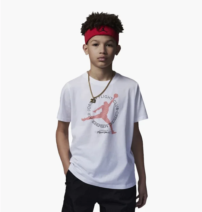 Футболка детская Air Jordan Official Member Tee White 95C342-001
