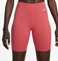 Шорты женские Nike One Leak Protection Orange DZ5312-648