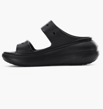 Тапочки женские CROCS Classic Crush Sandal Black 207670-001