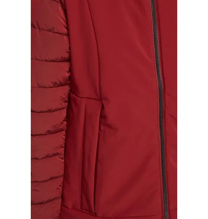 Куртка жіноча Cmp Jacket Long Zip Hood Red 32K1516-C905