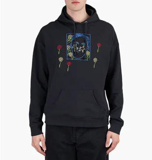 Худи унисекс Carne Bollente Laid Back Hoodie Black SS23H0104-BLACK