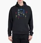 Худи унисекс Carne Bollente Laid Back Hoodie Black SS23H0104-BLACK