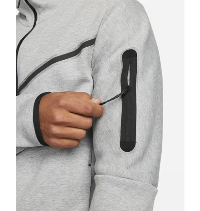 Толстовка чоловіча Nike Mens Graphic Full-Zip Hoodie Grey Dm6474-063