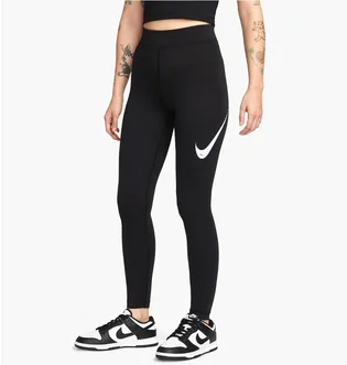 Легінси жіночі Nike W Nsw Swsh Hr Tight Black Dm6207-010