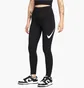 Легінси жіночі Nike W Nsw Swsh Hr Tight Black Dm6207-010