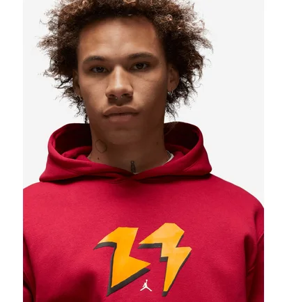 Худі чоловіче Air Jordan Flight Mvp Fleece Hoodie Red FB7021-619