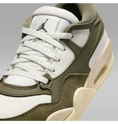 Кросівки чоловічі Air Jordan 4 Rm White/Olive FQ7940-121
