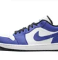 Кросівки чоловічі Air Jordan 1 Low White/Blue 553558-124