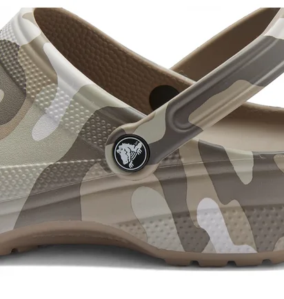 Тапочки чоловічі CROCS Classic Printed Camo Clog Camo/Olive 206454-2ZJ