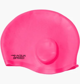 Шапочка для плавания Aqua Speed Ear Comfort Pink 289-03
