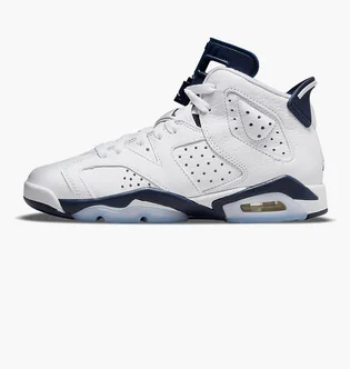 Кроссовки детские Air Jordan 6 Retro Gs 2022 White 384665-141
