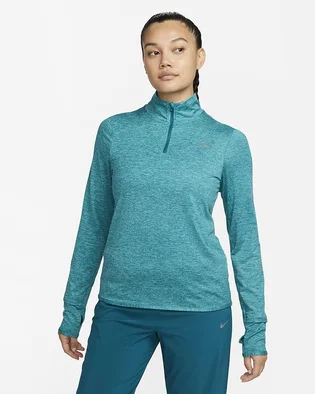 Кофта женская Nike 1/4 Dri-Fit Swift Uv Turquoise FB4316-381