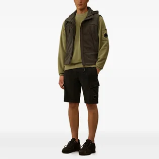 Шорты мужские C.P. Company Light Fleece Black RCCMSB704A-002246G