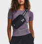 Сумка унисекс Under Armour Loudon Waist Bag Xbody 2L Black 1378418-001