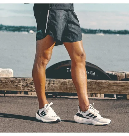 Шорти чоловічі Adidas Designed For Running For The Oceans Shorts Black/Blue Hm1213