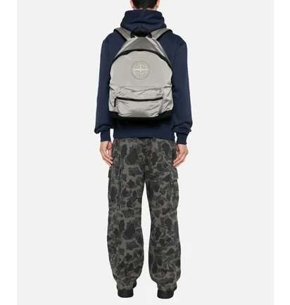 Рюкзак унисекс Stone Island With Embroidered Logo Beige 811590776-V0097