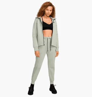 Спортивний костюм жіночий Nike Sportswear Tech Fleece Windrunner Grey FB8338-370__FB8330-370