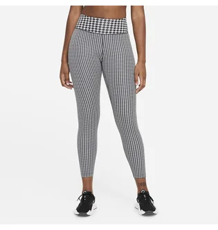 Лосины женские Nike Dri-Fit White/Black DD4563-100