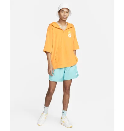 Толстовка мужская Nike M Nsw Hbr-S Ss Top Orange Dm5062-886