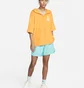 Толстовка мужская Nike M Nsw Hbr-S Ss Top Orange Dm5062-886