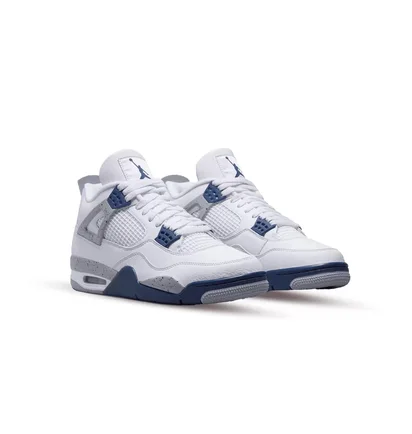 Кросівки чоловічі Air Jordan 4 Retro Midnight Navy White Dh6927-140