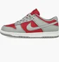 Кроссовки унисекс Nike Dunk Low Grey/Red FQ6965-600