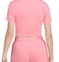Футболка женская Nike Nsw Tee Essntl Slim Crp Lbr Pink FB2873-611
