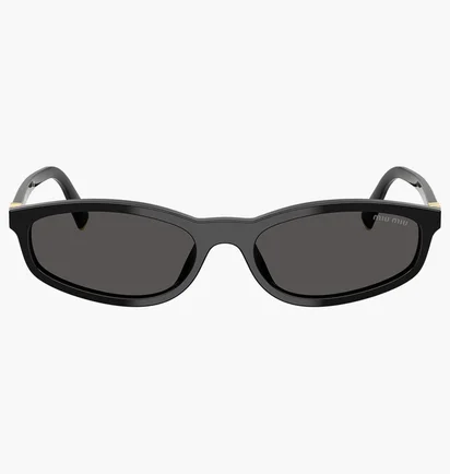 Сонцезахисні окуляри жіночі MIU MIU Grey/Black A06S-16K08Z-54