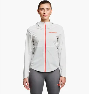 Ветровка женская Saucony Endorphin Runshield Jacket White SAW800456-CD