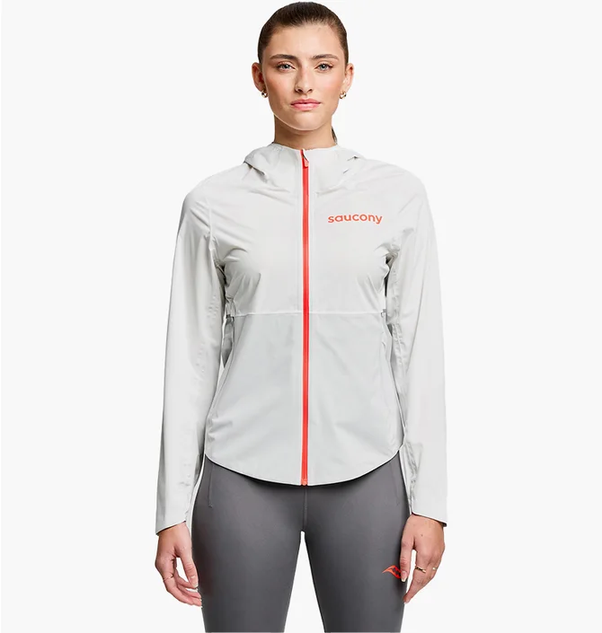 Вітровка жіноча Saucony Endorphin Runshield Jacket White SAW800456-CD
