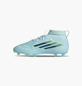 Бутси дитячі Adidas F50 Sparkfusion League Mid Cut Firm Ground/Artificial Light Blue IH1771