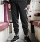 Штаны мужские New Balance Nb Ess Stacked Logo Black MP03558BK