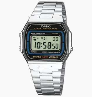 Годинник унісекс Casio Standard A164WA-1VES