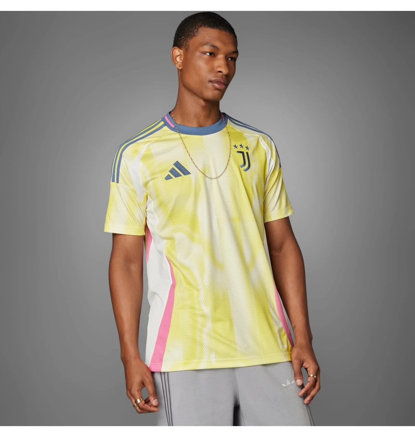 ᐉ Футболка чоловіча Adidas Juventus 24/25 Away Jersey Yellow