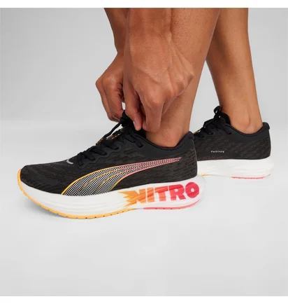 Кроссовки женские Puma Deviate Nitro 2 Black 309698-01