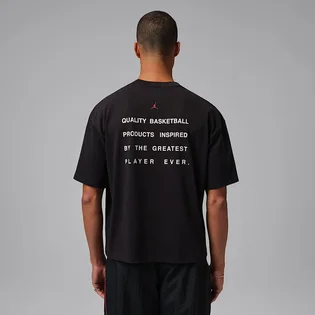 Футболка чоловіча Air Jordan Flt Script Boxy Ss Crew Black IF3014-010