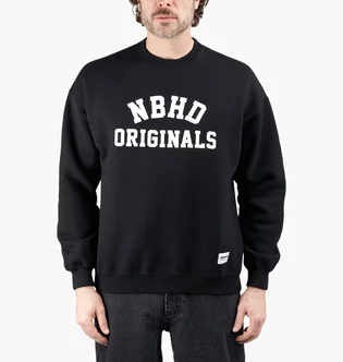 Світшот чоловічий Neighborhood Basic Black 242UWNH-CSM01
